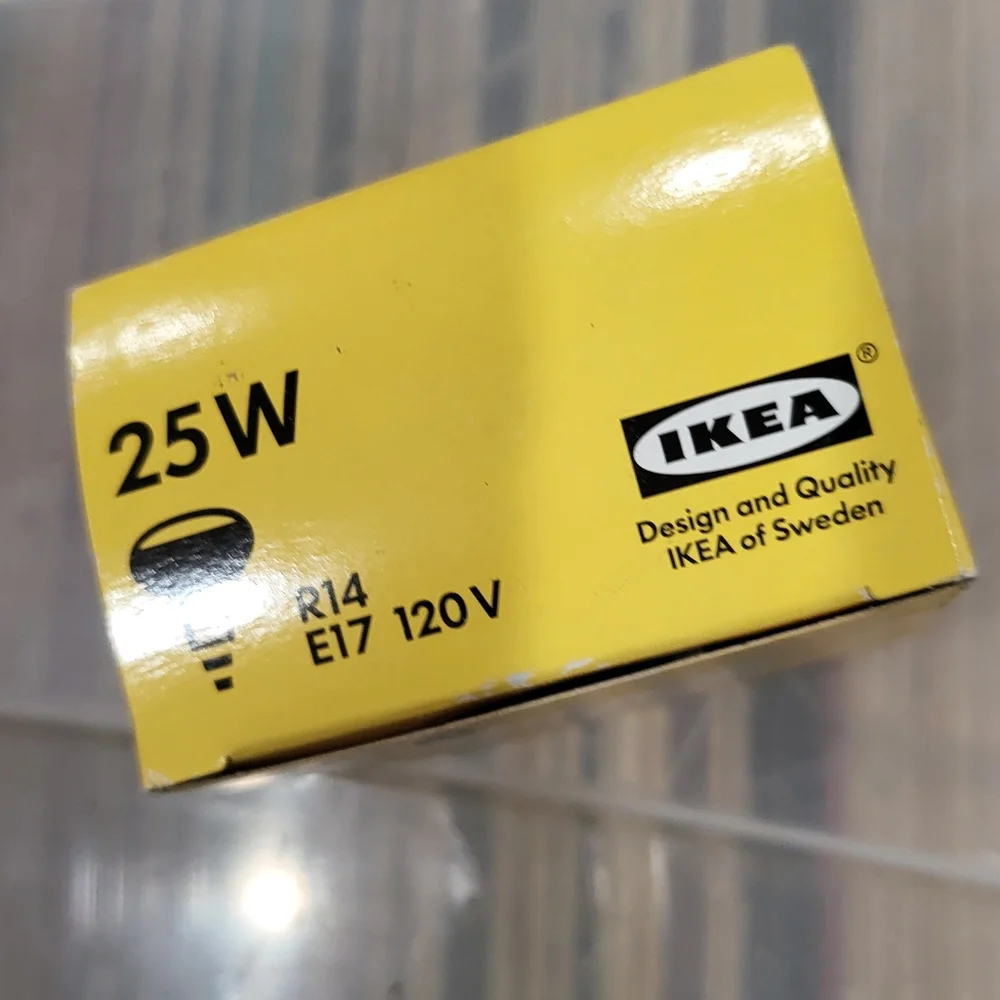 25w E17 IKEA Reflector Bulbs